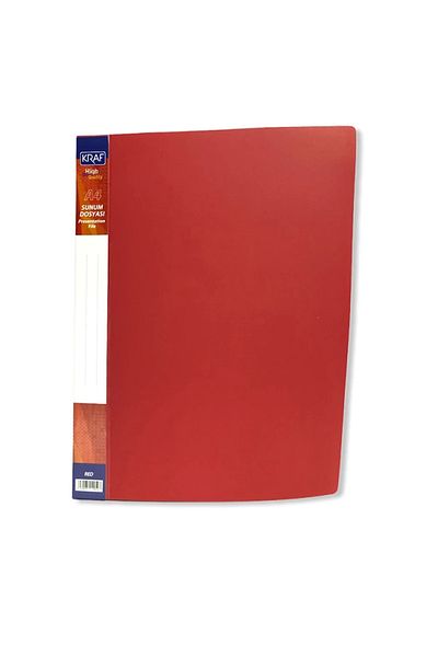 KRAF F80ak Presentation File 80 Pieces Red