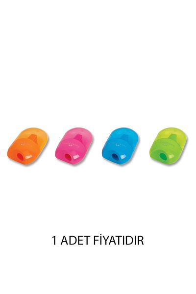 Faber Castell Faber Castel Mini Apple Neon Pencil Sharpener (1 PC)
