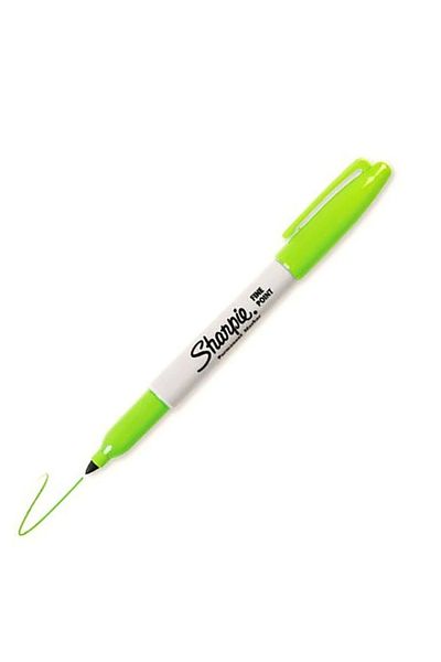 Sharpie Lemon Green Permanent Marker 1740641