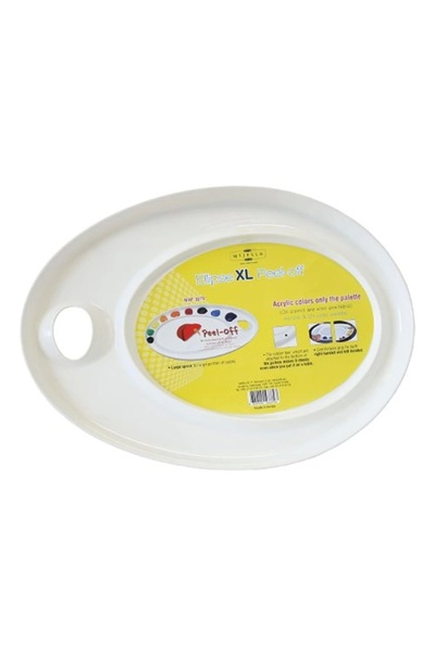 Mijello Mıssion Atelıer Ellıpse Xl Peel Off Paint Repellent Palette 307