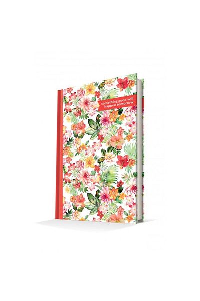 DEFFTER ربيع 2021 / غطاء صلب Happy Tomorrow مقاس 14x20 مخطط