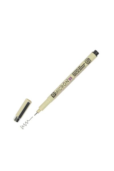 Sakura Pıgma Micron Technical Drawing Pen 05mm Black