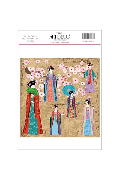 Artdeco Pattern No:3 - 35x50cm Easy Transfer Pattern