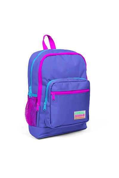 Coral High 23703 Four Compartment Backpack Lavender