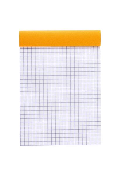 Rhodia Rhodia 105x148mm A-6 Checked Memo Pad Orange Cover 80 Yp