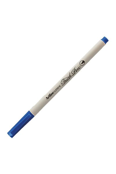artline Blue Supreme Epfs-f Brush Tip Pen