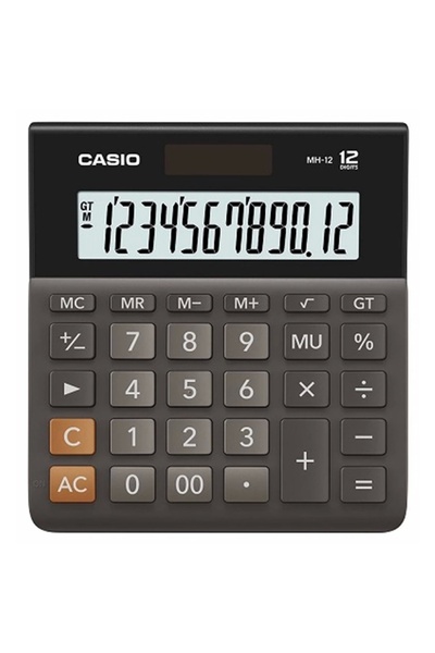 Casio Mh-12 12 Hane Masaüstü Hesap Makinesi