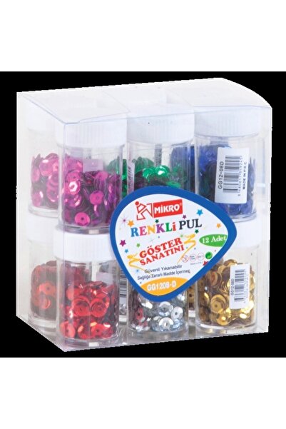 Mikro Elişi Pulu Sim Yuvarlak Gg 1208-d - 12'li Paket