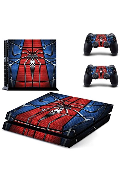 Genel Markalar Spider Playstation 4 Fat Sticker Kaplama Sp-01