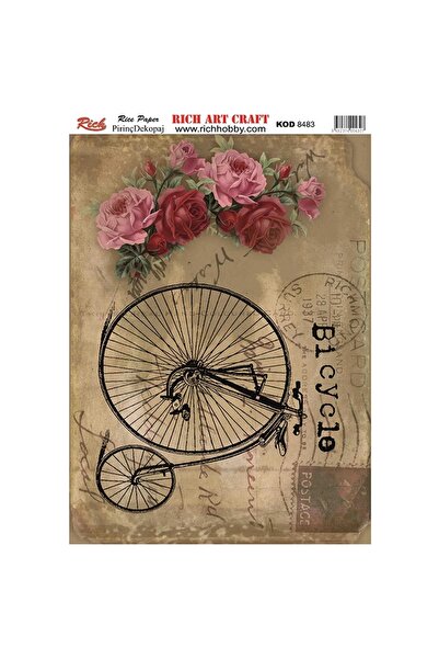 Rich 8483 Pirinç Dekopaj Kağıdı