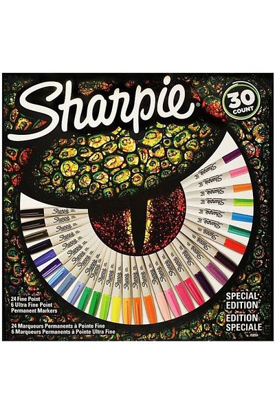 Sharpie Sharpıe Permanent Set Fıne Lizard2061127 30 pcs
