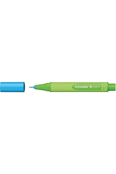 SCHNEIDER Link-lt Fineliner Fiber Tip Pen 0.4mm Light Blue 1912