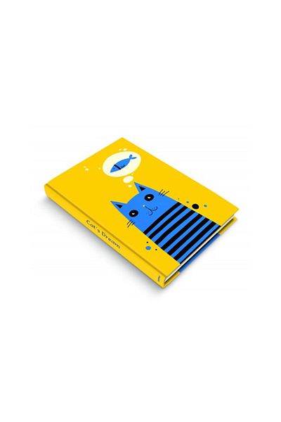 DEFFTER Hard Cover Lined Notebook 96 Yp