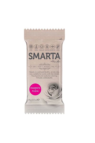Smarta Modeling Clay Plasticine 100 Gr No:10 Fuchsia (Magenta)