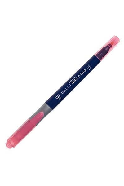 Dong-A Cut Nib Double Sided Calligraphy Pen Pink No:12