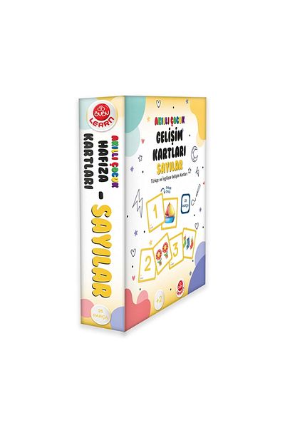Bubu Children's Development Cards - Bu-Bu Smart, Numbers - lrn006