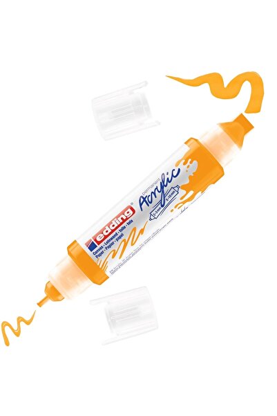 Edding Güneş Sarı d Double Lıner Akrilik Kalem 5400 No:906 3