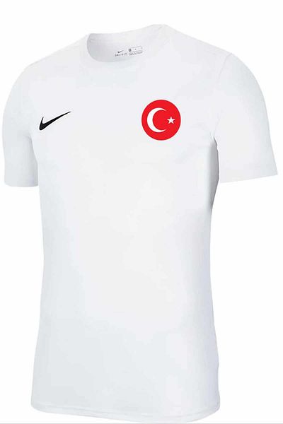 Nike Ανδρικό μπλουζάκι Nkt100-λευκό - Τζέρσεϊ Τουρκίας Εθνικής Ομάδας B-0