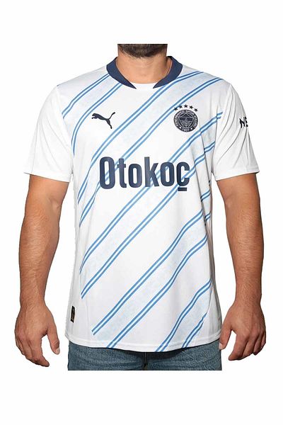 Fenerbahçe 2024/2025 Men's Away Jersey - 775368 -02-1 White/navy
