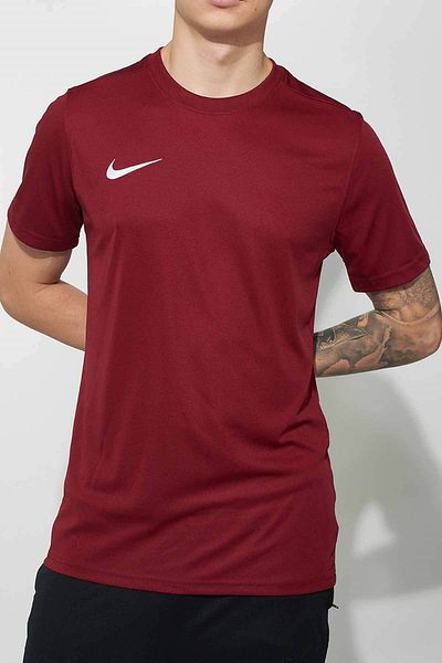 Nike Ανδρικό T-shirt Ss Park Vı Jsy725891-677-μπορντό