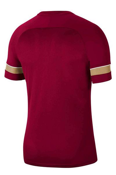 Nike Ανδρικό μπλουζάκι Df Acd21 Top Ss Cw6101-677-μπορντό