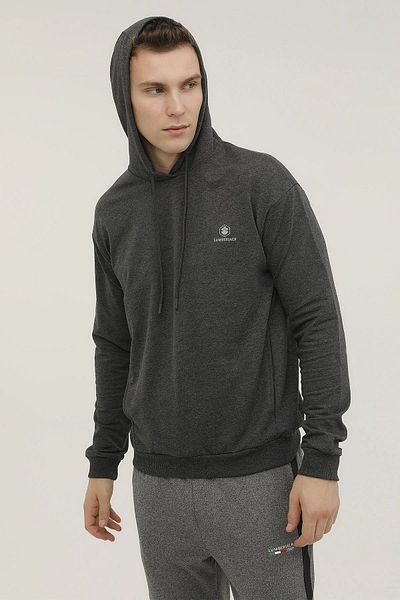 lumberjack 2w M-sn73 Basic Hoodie - 2pr Anthracite M S