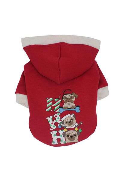 Pawstar Christmas Dogs Hoodie Sweat Cat Dog Sweat Cat Dog Outfit