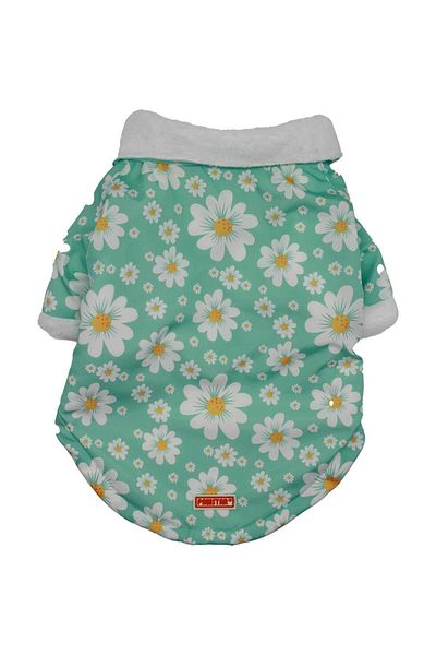 Pawstar Mint Primula Cat Dog Coat Cat Dog Clothing