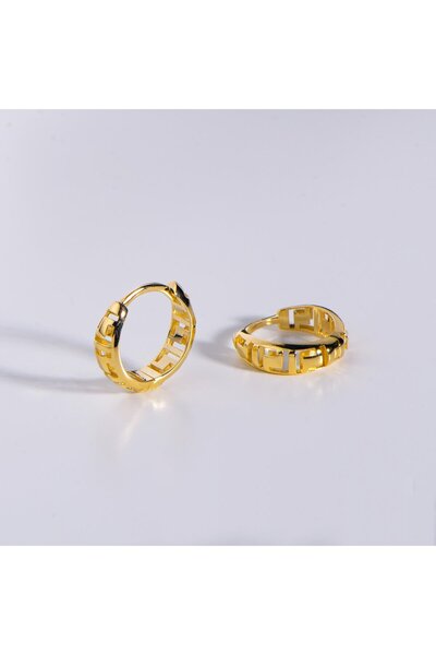 GOLDKUPE 14 Ayar İtalyan Halka Altın Küpe 2,3 gr