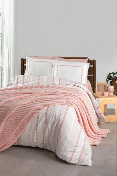 Luoca Patisca FONTANA DOUBLE PERSON BED COVER Duvet Cover Set Powder