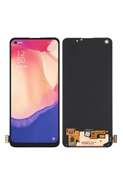 SDT A74 4G - Reno 5 Lite Ekran Dokunmatik SRV (Siyah)