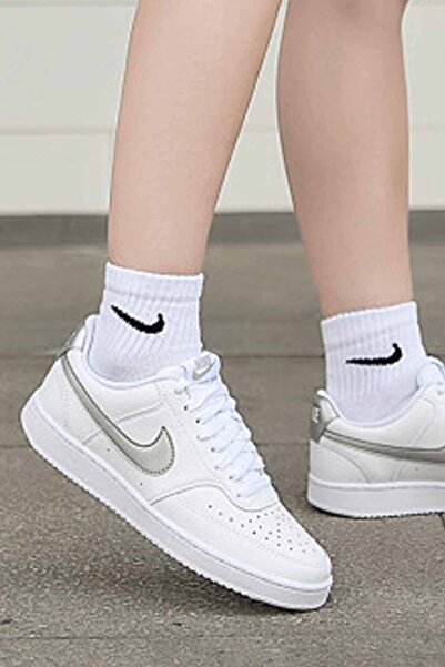Nike Wmns Court Vision Low Жіночі повсякденні спортивні кросівки CD5434-111-Б...