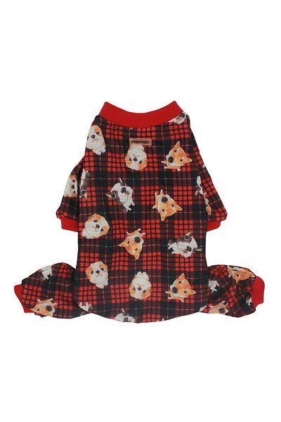 Pawstar Dog Face Rompers Dog Face Cat Dog Combed Cotton Pajamas Jumpsuit