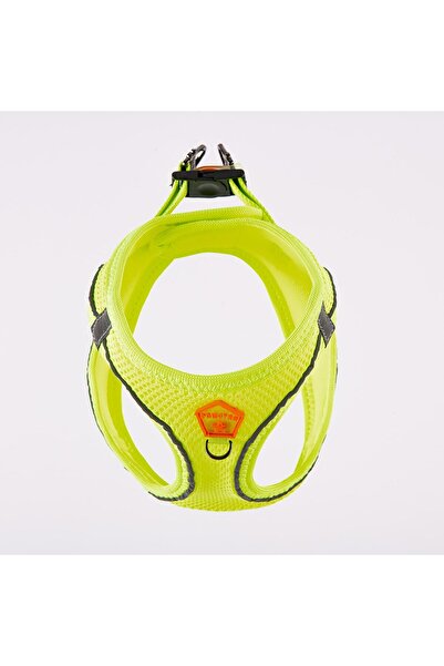 Pawstar Neon Sarı Air-mesh Göğüs Tasması Kedi Köpek Göğüs Tasması