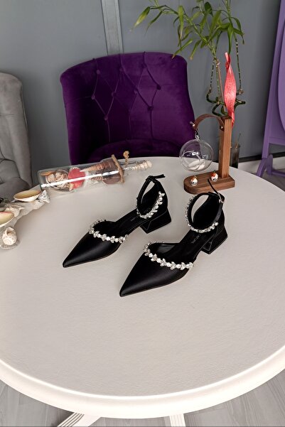 LA CALZATURE Rochie de mireasa de dama din satin - Toc de 2,5 cm, centura la ...