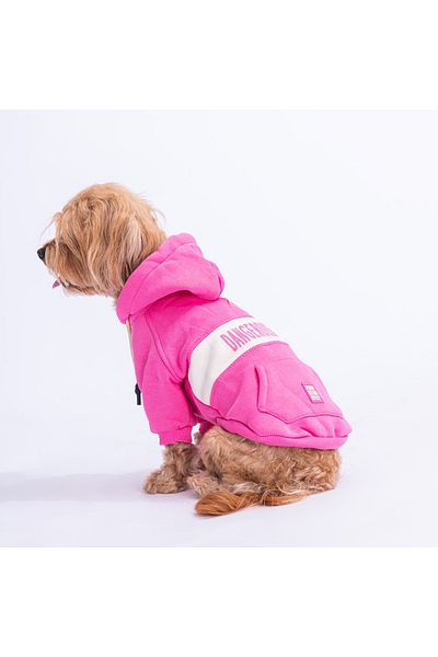 Pawstar Pink Cute Dog Hoodie Dog Sweat Dog Outfit Cat Outfit