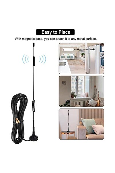 KEEPRO Ts9 wın anteni 3g 4g anten 3 metre kablo uzunluğu superbox anteni lte anten