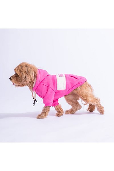 Pawstar Pink Cute Dog Hoodie Dog Sweat Dog Outfit Cat Outfit