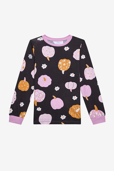 Penti Mehrfarbiges Pyjama-Set aus Baumwolle für Mädchen