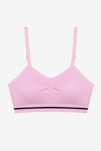 Penti Girls Seamless Seamless Light Pink Lilac Short Top
