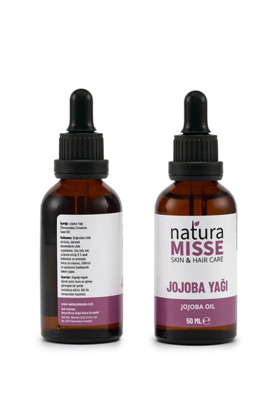 NaturaMisse Jojoba Oil 50 ml Skin Nourishing Moisturizing Repairing Care Oil