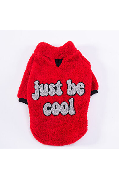 Pawstar Kırmızı Just Köpek Sweati Köpek Kıyafeti Kedi Kıyafeti