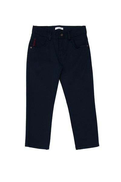 U.S. Polo Assn. Boy's Navy Blue Canvas Pants 50298539 -Vr033