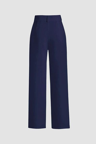 Hiccup Pantaloni drepti cu talie înaltă