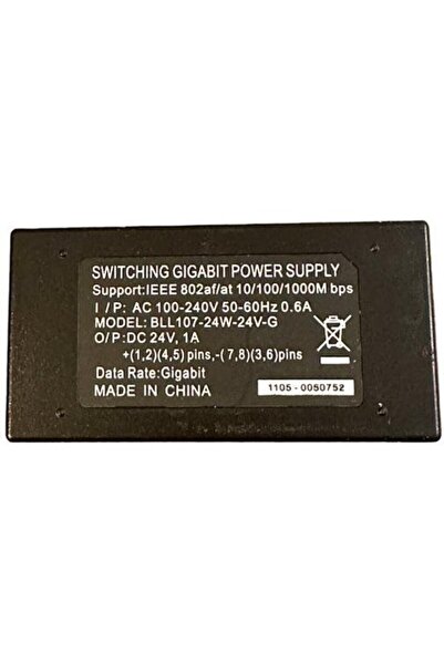 KEEPRO 24 Volt 1 Amp Gigabit Poe Adapter 24 Volt Gigabit Poe Injector
