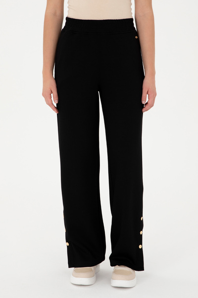 U.S. Polo Assn. Kadın Siyah Eşofman Altı 50297368-VR046