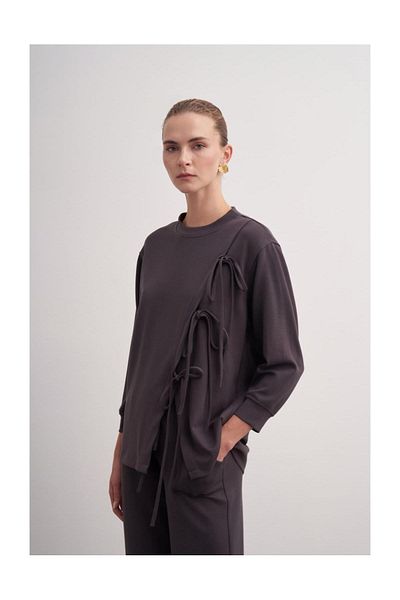FUSHYA Double Set with Tie Detail