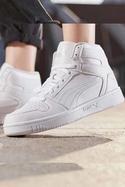 Puma Γυναικεία casual αθλητικά παπούτσια Rebound Layup Sl 370486 -02 Λευκό