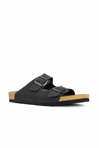 Slazenger Black Slipper Lens Black Nubuck
