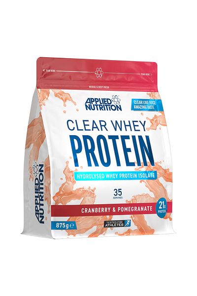 applied nutrition Clear Whey Protein, Cranberry & Pomegranate, 875 GM